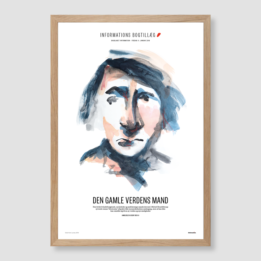Michel Houellebecq plakat